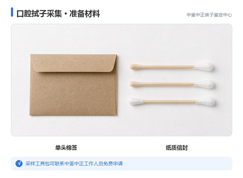 口腔拭子样本材料准备